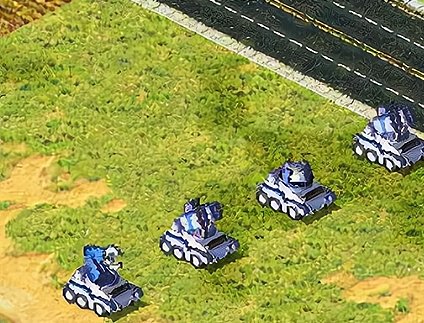 来源攻略中的多功能步兵车画面